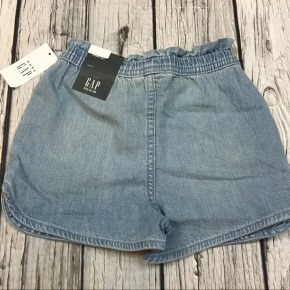 Gap Girls 18-24 2T 4T 5T Unicorn Shirt & Denim Shorts Outfit. NWT - Picture 4 of 6